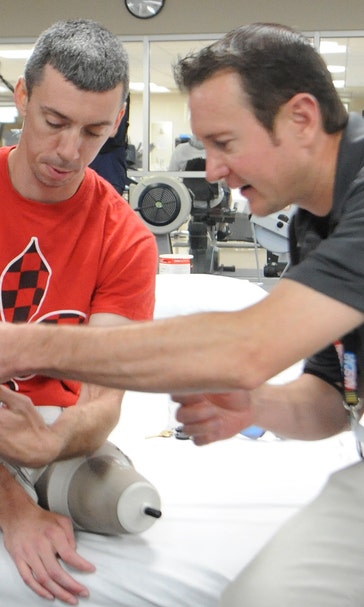 NASCAR Stars Visit Veterans At Walter Reed Army Medical Center
